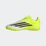 adidas F50 Club TF Turf Youth Soccer Cleats - Solar Yellow/Black/Lucid Red