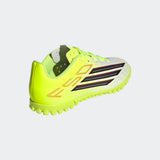 adidas F50 Club TF Turf Youth Soccer Cleats - Solar Yellow/Black/Lucid Red