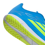 adidas F50 Club IN Indoor Youth Soccer Shoes - Blue/Yellow/Aqua