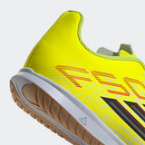 adidas F50 Club IN Indoor Youth Soccer Shoes - Solar Yellow/Black/Lucid Red