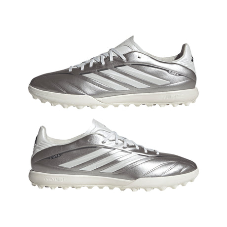 adidas Copa Pure IV League TF Turf Men's Soccer Cleats - Metal Silver