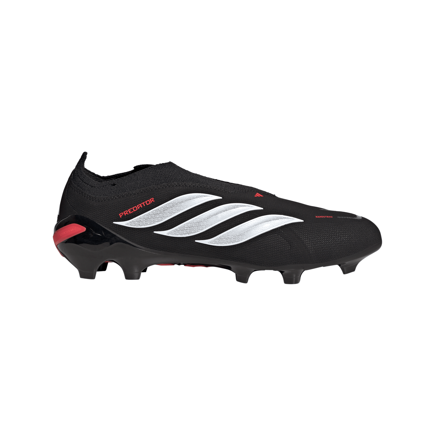 adidas Predator League Laceless FG Firm Ground Men's Soccer Cleats - Black/White