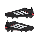 adidas Predator League Laceless FG Firm Ground Men's Soccer Cleats - Black/White