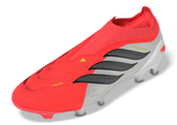 adidas Predator League Laceless FG Firm Ground Men's Soccer Cleats - Red/Black/White