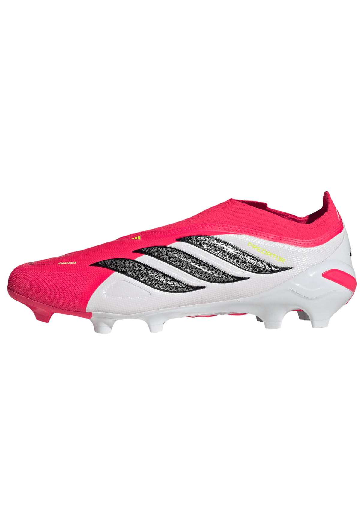 adidas Predator League Laceless FG Firm Ground Men's Soccer Cleats - Red/Black/White