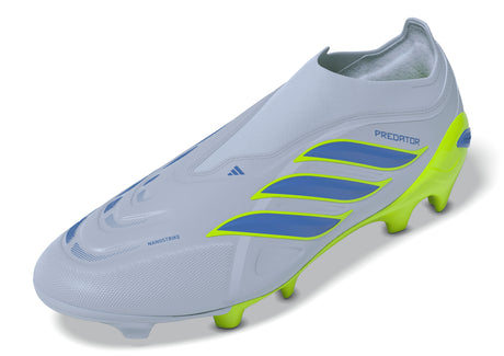 adidas Predator League Laceless FG Firm Ground Men's Soccer Cleats -Sky/Blue/Yellow