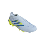 adidas Predator League Laceless FG Firm Ground Men's Soccer Cleats -Sky/Blue/Yellow