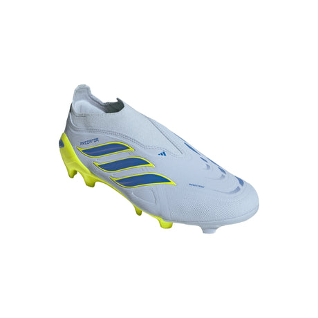 adidas Predator League Laceless FG Firm Ground Men's Soccer Cleats -Sky/Blue/Yellow