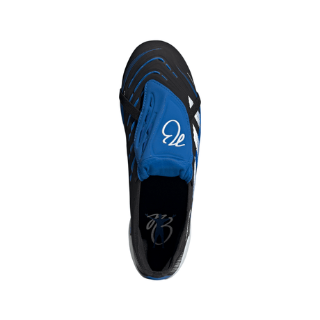 adidas Predator League JB Fold-Over Tongue FG/MG Men's Soccer Cleats - Black/White/Blue