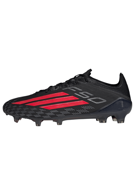 Botines de fútbol adidas F50 Elite FG para hombre - Negro/Rojo