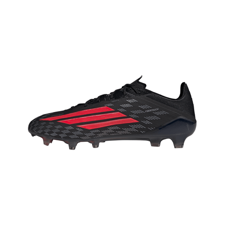 Botines de fútbol adidas F50 Elite FG para hombre - Negro/Rojo