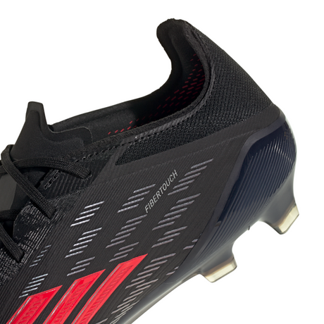 Botines de fútbol adidas F50 Elite FG para hombre - Negro/Rojo