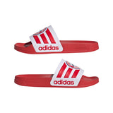 Chanclas de fútbol Adilette Shower adidas FC Bayern Munich - Rojo/Blanco
