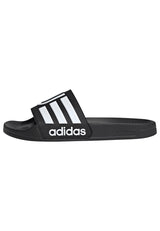 Chanclas de ducha de fútbol Adidas Juventus Adilette - Negro/Blanco