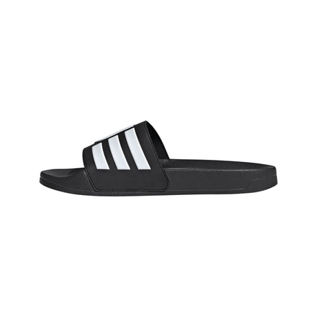 adidas Juventus Adilette Shower Soccer Slides - Black/White