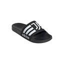 Chanclas de ducha de fútbol Adidas Juventus Adilette - Negro/Blanco