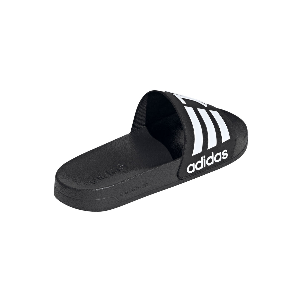 Chanclas de ducha de fútbol Adidas Juventus Adilette - Negro/Blanco