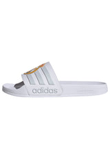 adidas Real Madrid Adilette Shower Soccer Slides - White
