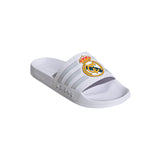 adidas Real Madrid Adilette Shower Soccer Slides - White