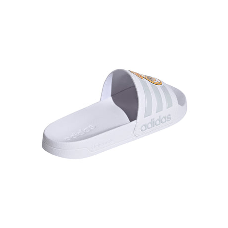 adidas Real Madrid Adilette Shower Soccer Slides - White