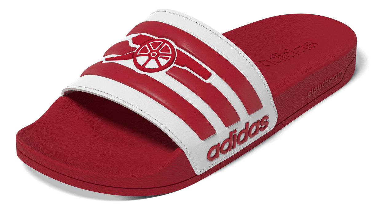 adidas Arsenal Adilette Shower Soccer Slides - Red/White