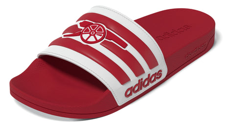 adidas Arsenal Adilette Shower Soccer Slides - Red/White