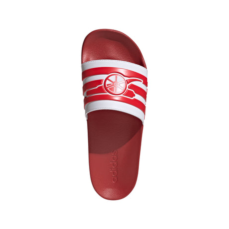 adidas Arsenal Adilette Shower Soccer Slides - Red/White
