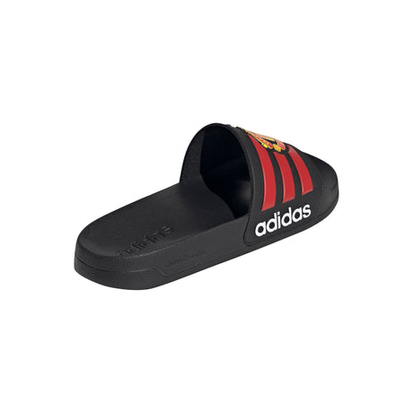 adidas Manchester United Adilette Shower Soccer Slides - Black/Red
