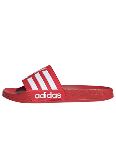 adidas Liverpool Adilette Shower Soccer Slides - Red/White