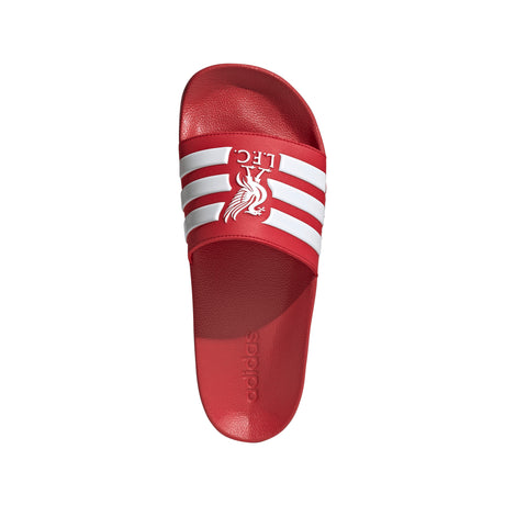 adidas Liverpool Adilette Shower Soccer Slides - Red/White
