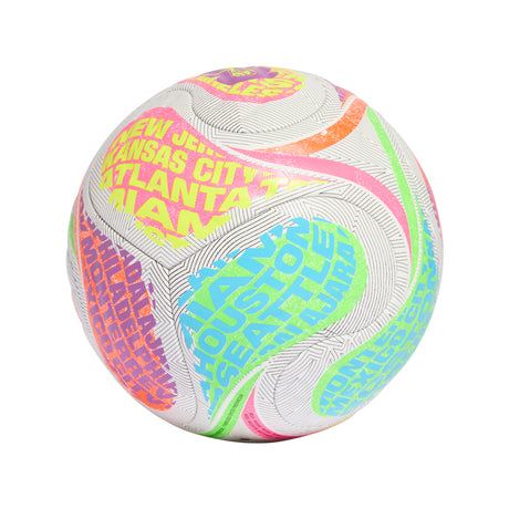 adidas FIFA World Cup 26™ Trionda Competition City Soccer Ball - White/Cyan/Orange