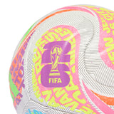 adidas FIFA World Cup 26™ Trionda Competition City Soccer Ball - White/Cyan/Orange - Best Buy Soccer