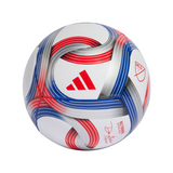 adidas 2026 MLS Training Soccer Ball - White/Royal Blue/Red/Silver