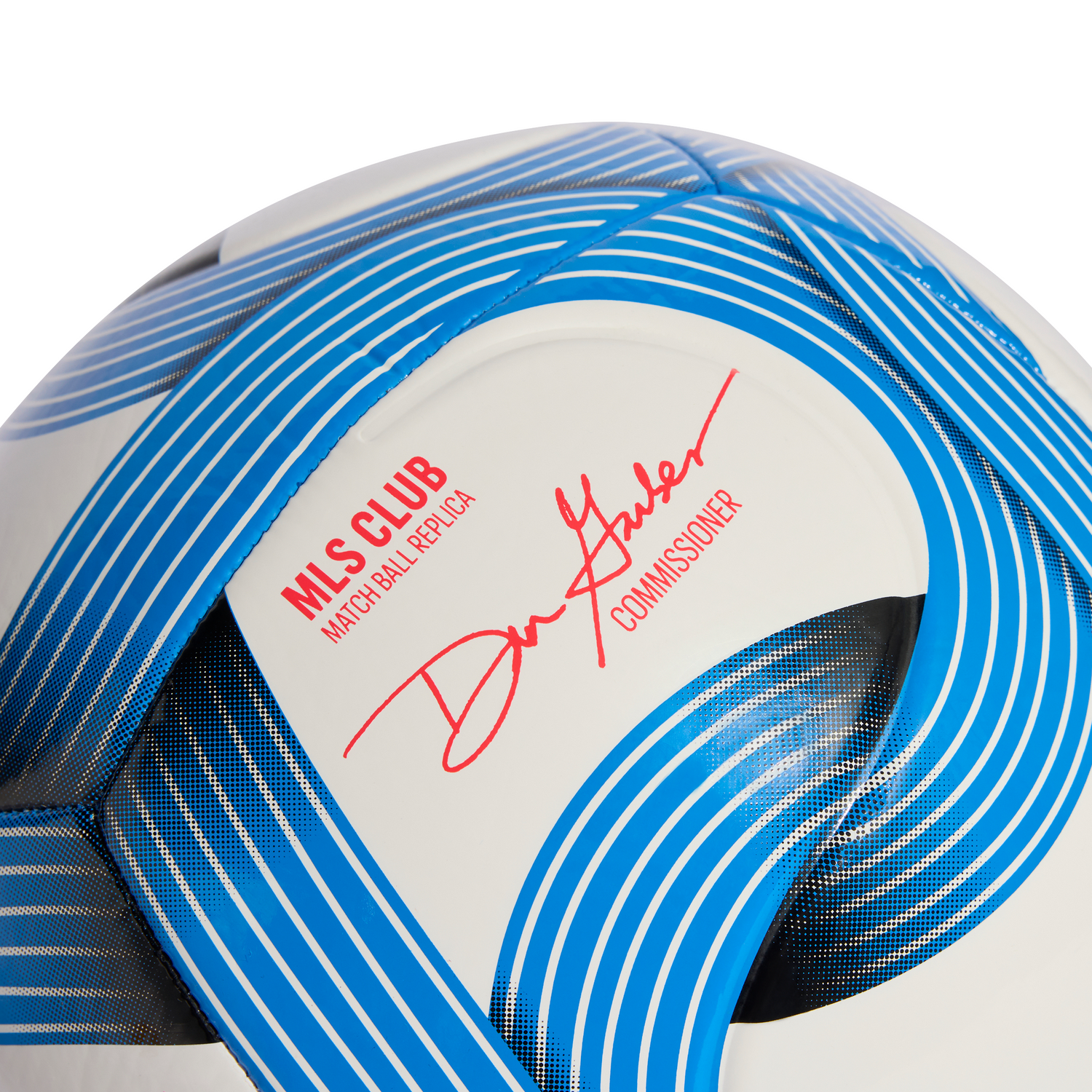 adidas 2026 Major League Soccer Club Ball - White/Blue/Red