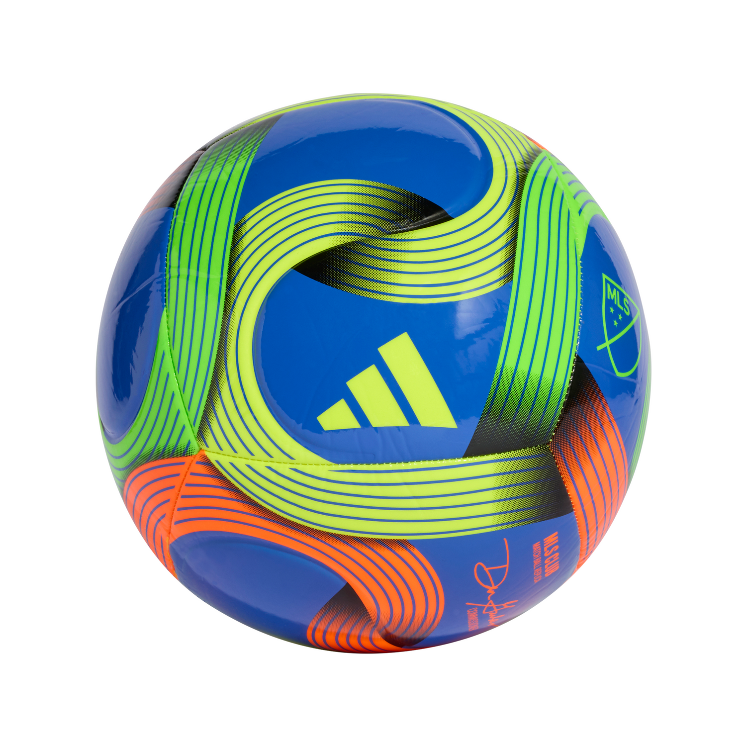 adidas 2026 Major League Soccer Club Ball - Blue/Green/Orange/Yellow