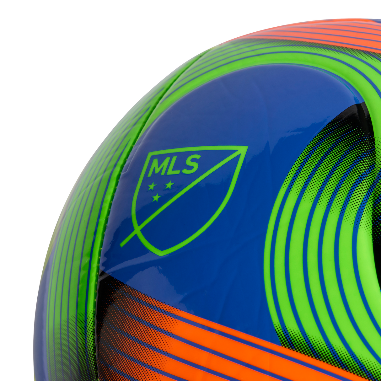 adidas 2026 Major League Soccer Club Ball - Blue/Green/Orange/Yellow