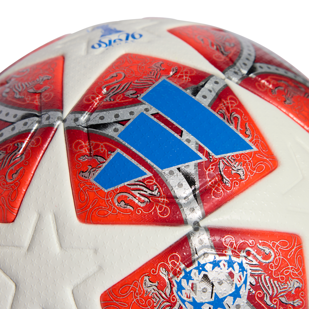 adidas UEFA Women's Champions League Pro Soccer Ball - White/Red