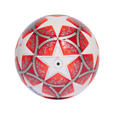adidas UEFA Women's Champions League Soccer Ball - White/Scarlet