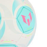 adidas Messi Mini Soccer Ball - White/Aqua