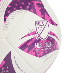 Balón adidas MLS 25 Club blanco