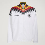 Chaqueta de chándal adidas Alemania 1994 de fútbol para hombre - Blanco/Negro/Rojo
