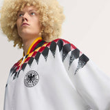 Chaqueta de chándal adidas Alemania 1994 de fútbol para hombre - Blanco/Negro/Rojo