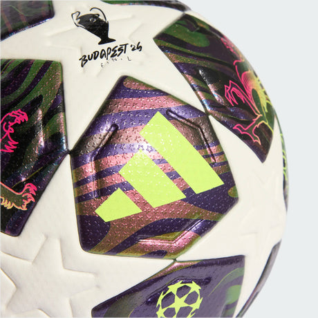 adidas UEFA Champions League Final Pro Soccer Ball - Purple/White/Yellow