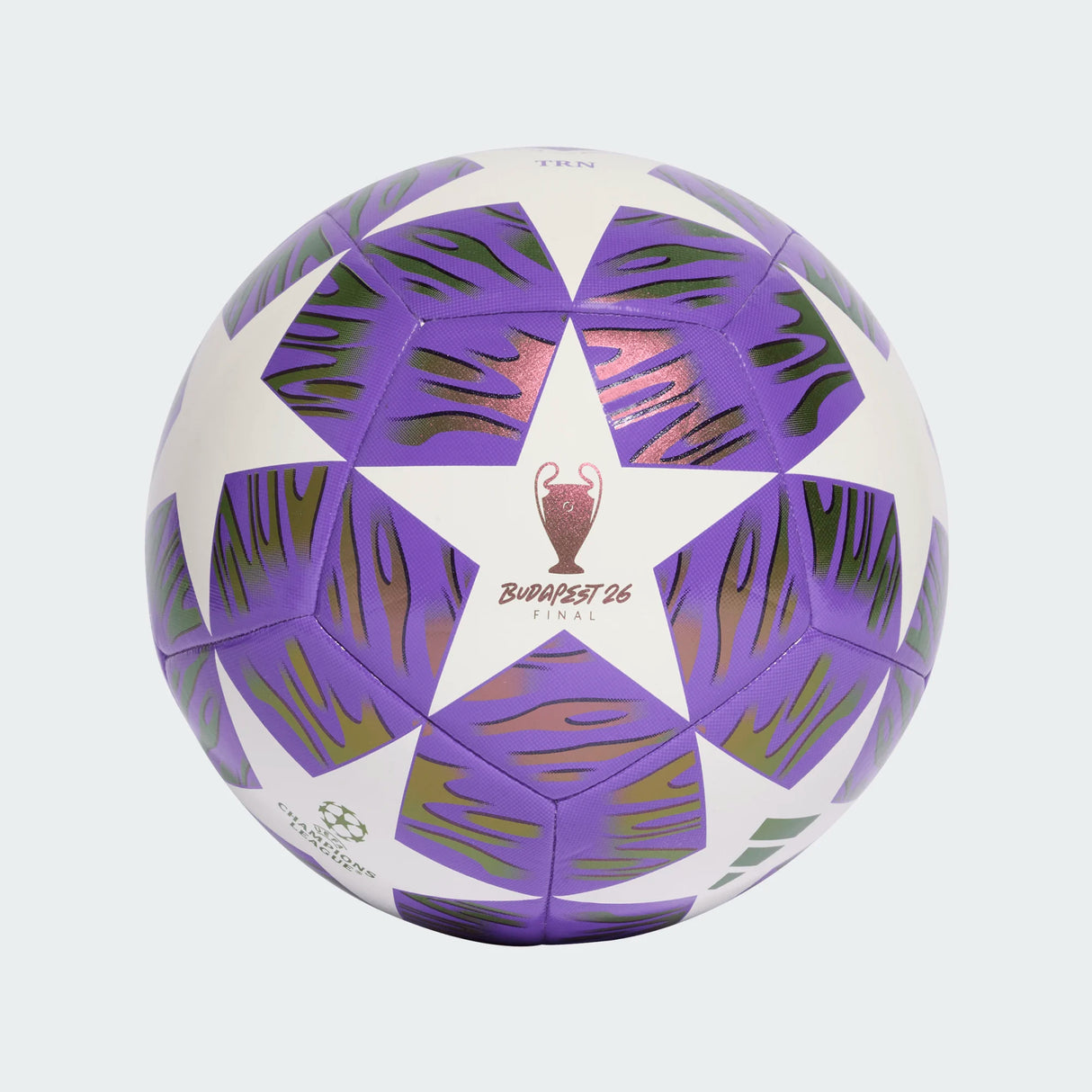 adidas UEFA Champions League Final Training Soccer Ball - Purple/White