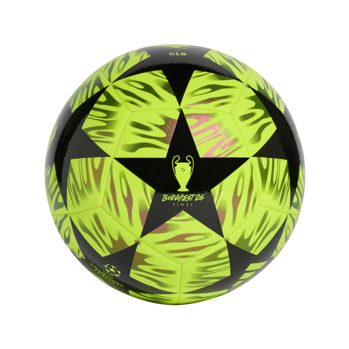 adidas UEFA Champions League Final Club Soccer Ball - Yellow/Black