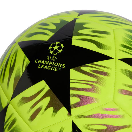 adidas UEFA Champions League Final Club Soccer Ball - Yellow/Black
