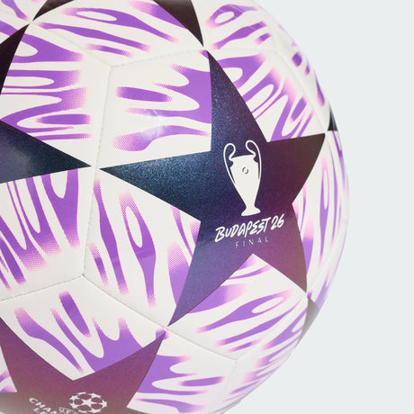 adidas UEFA Champions League Final Club Soccer Ball - White/Purple