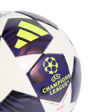 adidas UEFA Champions League Final Mini Soccer Ball - Purple/White/Yellow