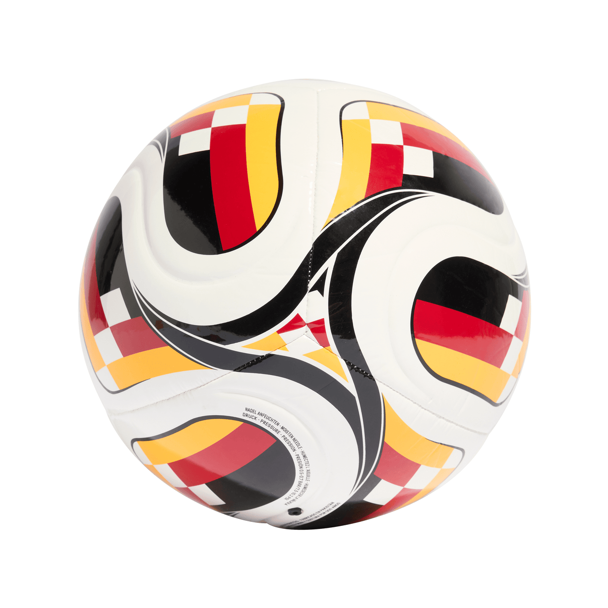adidas Trionda Germany Home Club Soccer Ball - White/Red/Gold/Black