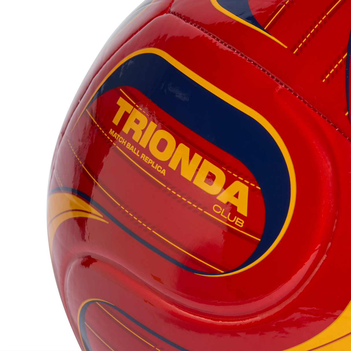 adidas Trionda Spain Home Club Soccer Ball - Red/Yellow